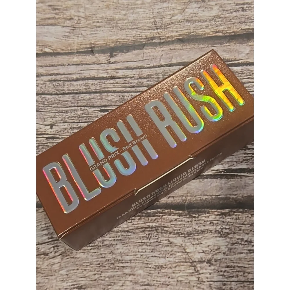 Blush Rush Liquid Blush Grand Prix Red Brown New-Sealed Page Vine Ex 11/29 (219)